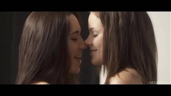 SEXART - Petite Lesbians Kerry Cherry and Leda
